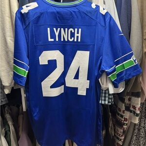 Seattle Seahawks Marshawn Lynch Jersey Throwback
